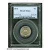 Image 1 : 1872 5C MS64 PCGS. Frosty and brilliant with outs