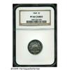 Image 3 : 1868 5C PR66 Cameo NGC. Brilliant throughout and 