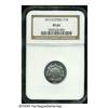 Image 1 : 1873 5C Closed 3 PR65 NGC. Nearly untoned, except