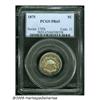 Image 1 : 1875 5C PR65 PCGS. A reflective Gem proof, devoid