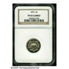 Image 1 : 1875 5C PR65 Cameo NGC. Luminous, virtually white