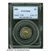 Image 1 : 1882 5C PR66 PCGS. A thin veneer of champagne-gol