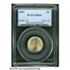 Image 1 : 1903 5C MS66 PCGS. A bold striking, save for soft