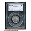 Image 3 : 1912-D 5C MS66 PCGS. Untoned with a soft, frosted
