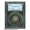 Image 1 : 1892 5C PR65 Cameo PCGS. Fully struck with frosty