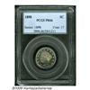 Image 1 : 1898 5C PR66 PCGS. Light gold-brown toning assume