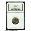 Image 1 : 1936-D 5C MS67 NGC. Fully struck and pristine, th