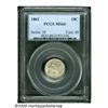 Image 3 : 1861 10C MS66 PCGS. This Civil War issue has brig