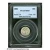 Image 1 : 1886 10C MS64 PCGS. Lustrous silver-gray surfaces