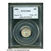 Image 1 : 1886 10C MS65 PCGS. Fortin-105, Greer-101. The 6 
