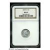 Image 3 : 1898-O 10C MS65 NGC. Considered a rare date in Mi