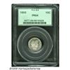 Image 1 : 1893 10C PR64 PCGS. Speckles of milky toning are 