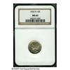Image 1 : 1925-D 10C MS62 NGC. Bright surfaces are visited 