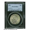 Image 3 : 1822 50C MS64 PCGS. O-110, R.2. Essentially unton