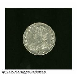 1830 50C Large 0 AU50 Cleaned Uncertified. O-123,