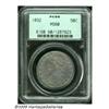 Image 1 : 1832 50C Small Letters MS60 PCGS. O-122, R.1. Thi