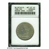 Image 1 : 1836 50C Reeded Edge--Cleaned--ANACS. AU Details,