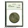 Image 1 : 1839 50C No Drapery XF40 ANACS. Lustrous and some