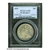 Image 3 : 1839 50C No Drapery AU58 PCGS. A bit brighter tha