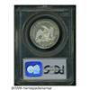 Image 4 : 1845 50C MS63 PCGS. Mostly brilliant with mildly 