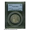 Image 1 : 1850-O 50C MS61 PCGS. This common date becomes mo
