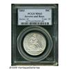 Image 1 : 1853 50C Arrows and Rays MS63 PCGS. Essentially u