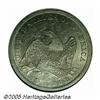 Image 2 : 1845 S$1 AU58 NGC. The 1845 is surprisingly scarc