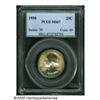 Image 1 : 1950 25C MS67 PCGS. Well struck with very bright 