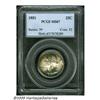 Image 1 : 1951 25C MS67 PCGS. Razor-sharp striking definiti
