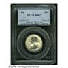 Image 1 : 1936 25C MS67 PCGS. A shimmering, virtually unmar