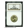 Image 1 : 1938 25C MS67 NGC. Lustrous surfaces are overlaid