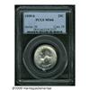 Image 1 : 1939-S 25C MS66 PCGS. This snow-white example rev