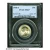 Image 1 : 1945-S 25C MS67 PCGS. Knob S. Gorgeous emerald-gr