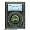 Image 3 : 1962 25C MS67 PCGS. Colorfully toned over the obv