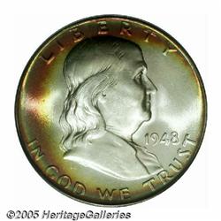 1948 50C MS67 Full Bell Lines PCGS. The Franklin 