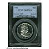 Image 1 : 1951 50C PR65 Cameo PCGS. Brilliant surfaces disp