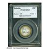 Image 1 : 1893 25C Isabella Quarter MS64 PCGS. Fire-red and