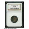 Image 1 : 1893 25C Isabella Quarter MS66 NGC. Sparkling ora