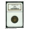 Image 3 : 1893 25C Isabella Quarter MS66 NGC. Sparkling ora
