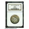 Image 1 : 1925-S 50C California MS64 NGC. Bright lustrous s