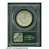 Image 2 : 1936 50C Gettysburg MS66 PCGS. Smooth pearl-gray 