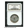 Image 1 : 1938-S 50C Oregon MS67 NGC. Russet tab toning gra