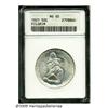 Image 1 : 1921 50C Pilgrim MS65 ANACS. Faintly toned with g