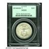 Image 1 : 1935 50C Spanish Trail MS65 PCGS. An essentially 
