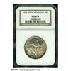 Image 1 : 1925 50C Stone Mountain MS67 S NGC. Lightly toned