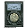 Image 1 : 1938 50C Texas MS66 PCGS. Light silver-gray color