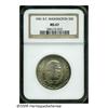 Image 3 : 1951 50C Booker T. Washington MS67 NGC. Dappled p