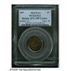 Image 1 : 1887 1C Indian Cent--Struck 22% Off Center--Fine 