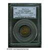 Image 1 : 1901 1C Indian Cent--Struck 20% Off Center--MS64 