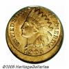 Image 1 : 1905 1C Indian Cent--Struck 12% Off Center--MS63 